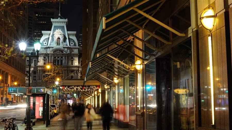 Market Street in Philadelphia