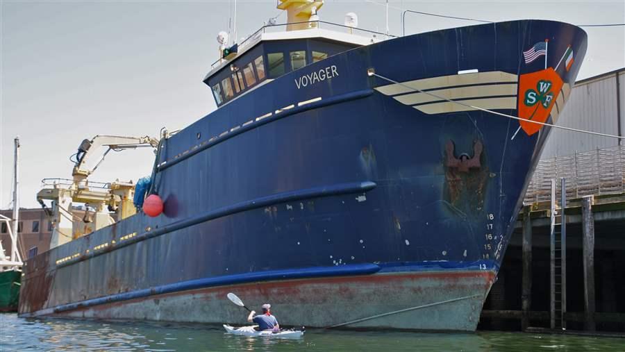 New England trawler