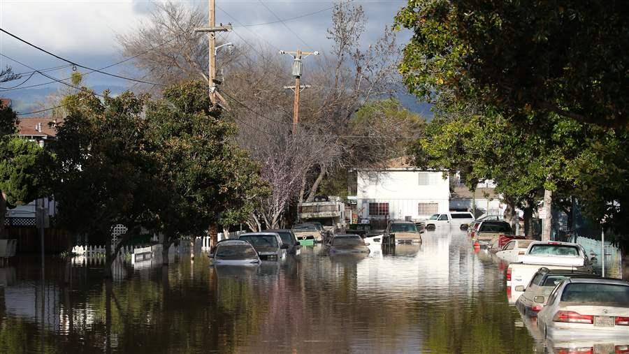 Floodwaters