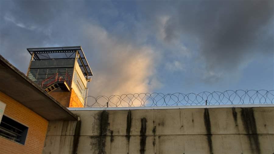 Prison guard tower