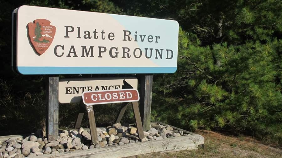 Sleeping Bear Dunes sign