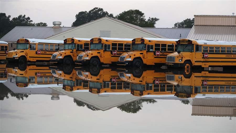 Public schools threatened by flooding