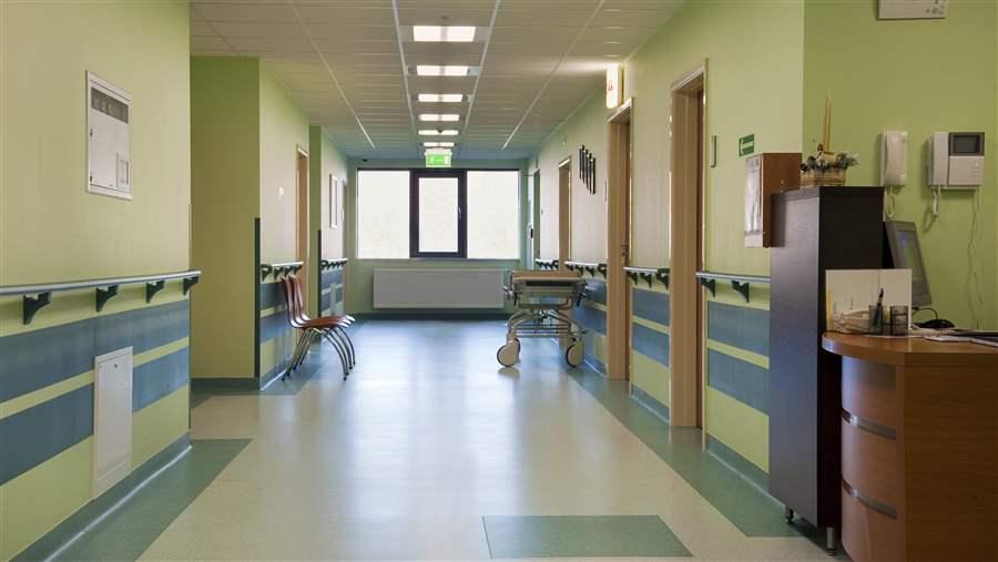 Hospital corridor