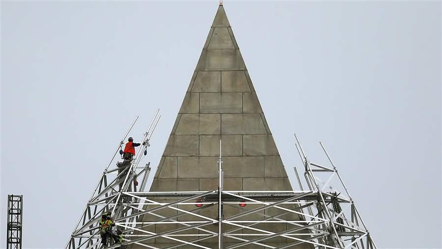 Washington Monument repair