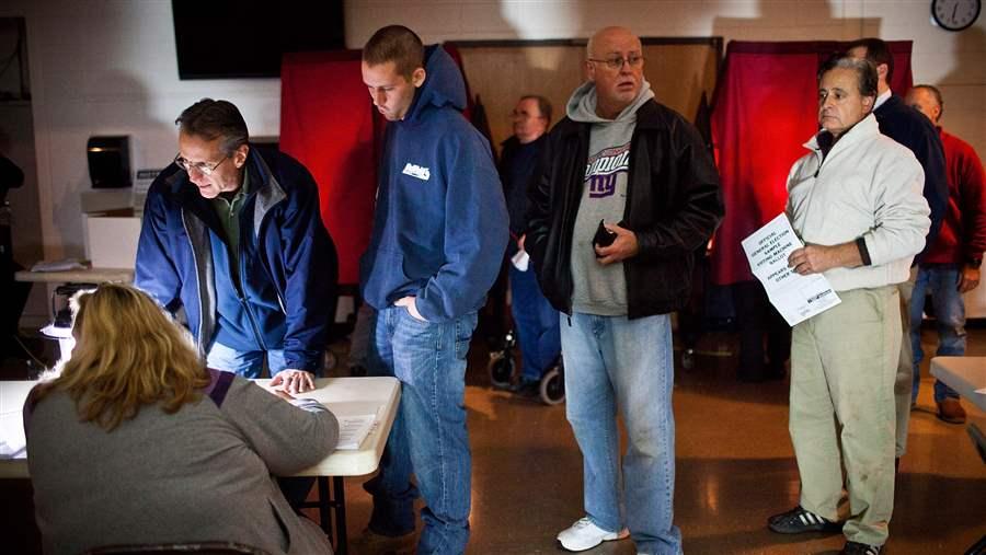 Sandy victims voting