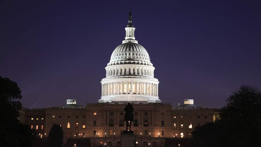 Capitol at night