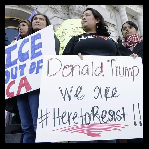ICE protest