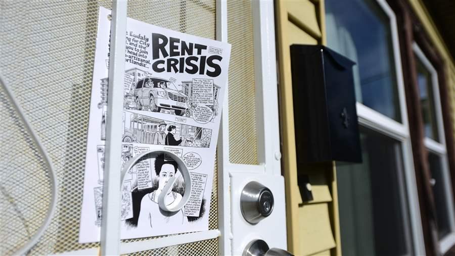 Rent crisis comic