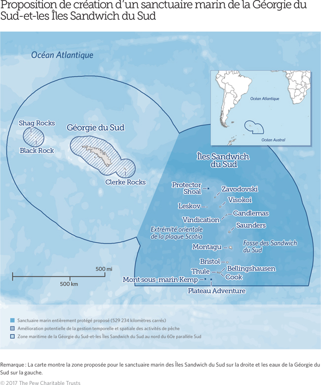 Proposition de création d'un sanctuaire marin de la Géorgie du Sud-et-les Îles Sandwich du Sud