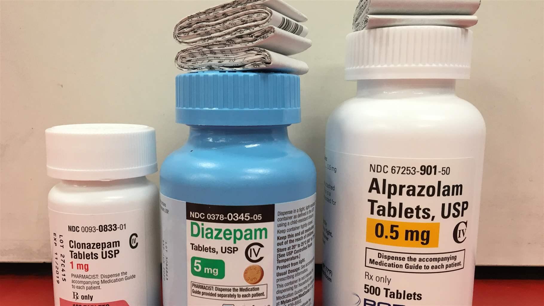 can i take diazepam and clonazepam together