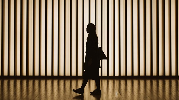 Woman walking
