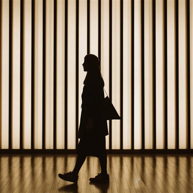 Woman walking