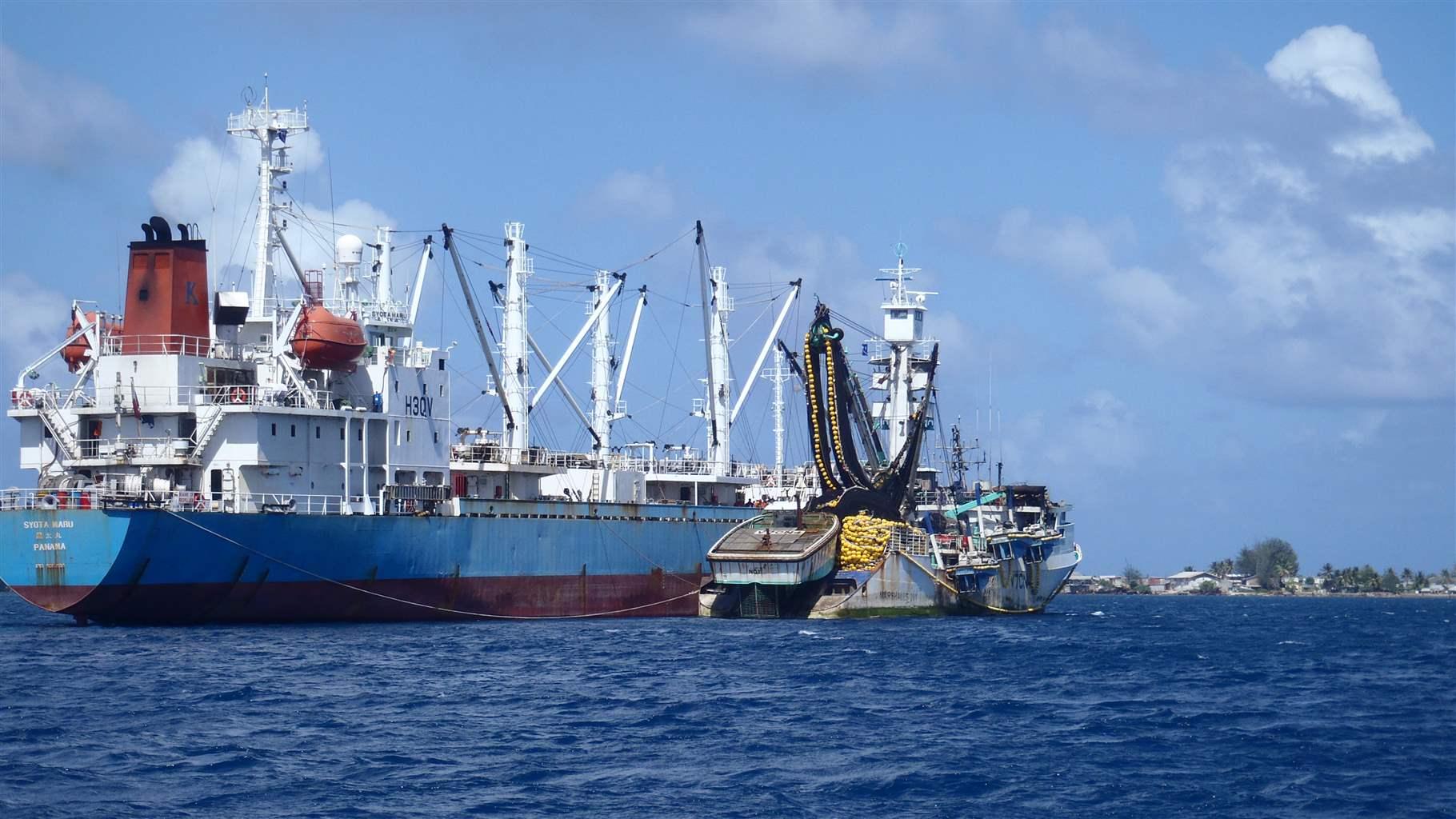 fishing vessels