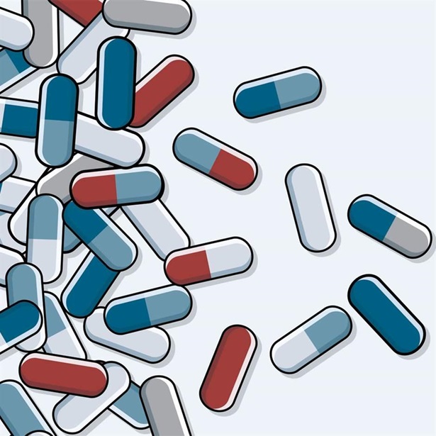 Pills illustration Pills illustration
