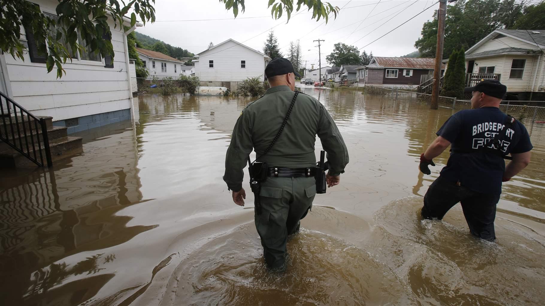 Rainelle flood rescue