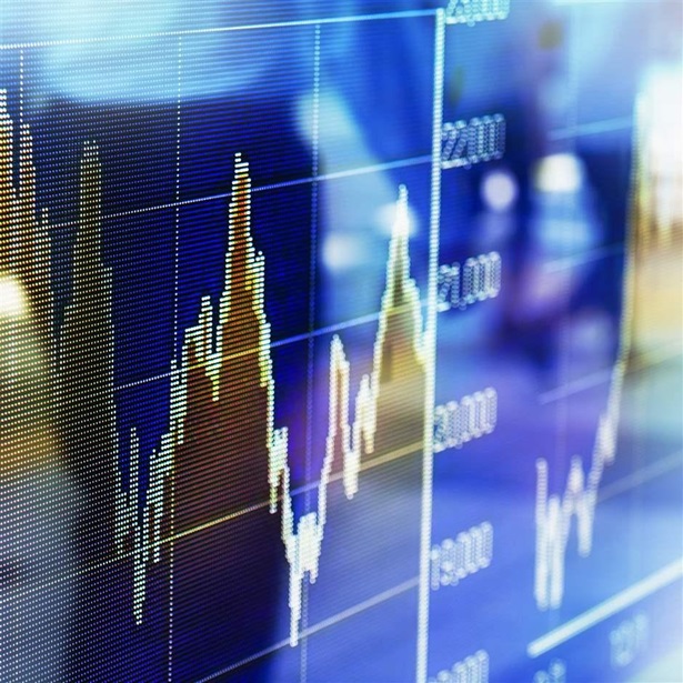 Stock market charts