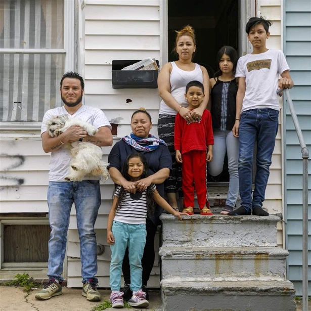 Evicted family
