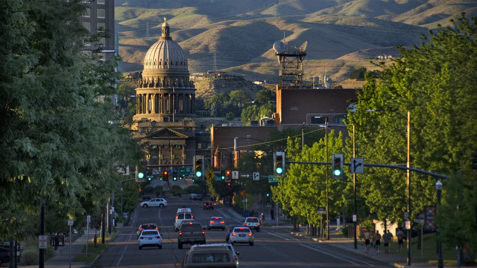 Capitol building in Boise, Idaho
