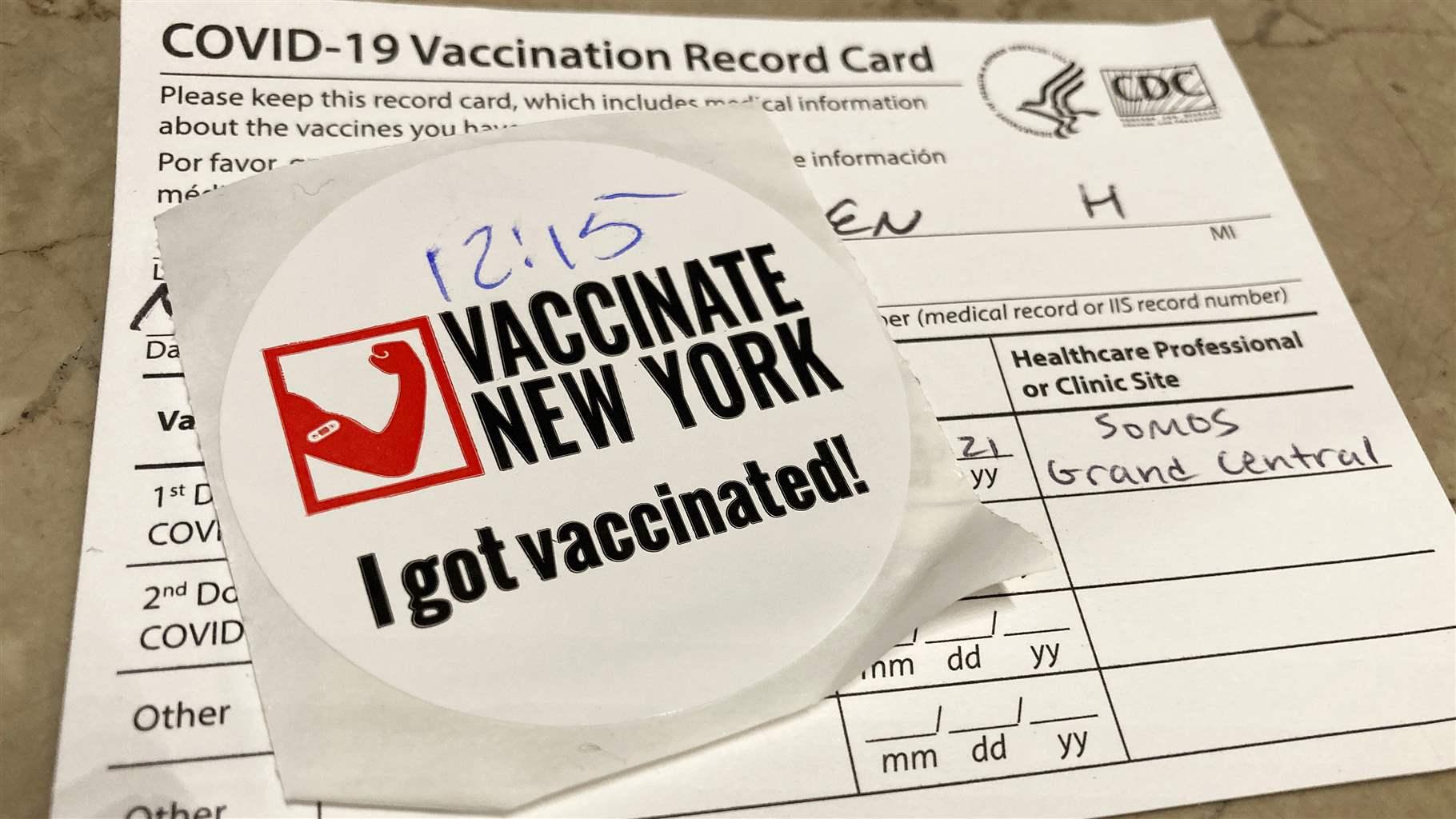 fake vaccine card