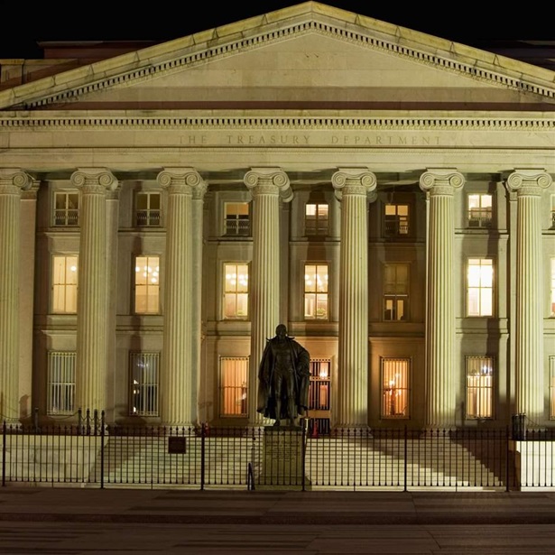 US Treasury Department building