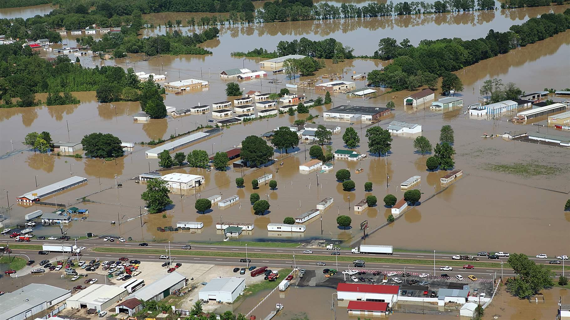 FEMA is completing aerial preliminary damage assessments over Tennessee following the severe storms and floods that have damaged or destroyed homes and businesses in April 2010