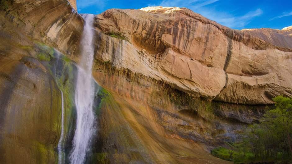 Calf Creek Falls, one of the region’s many captivating destinations, would be inside the Escalante Canyons National Monuments or the Escalante Canyons National Park and Preserve under H.R. 4558