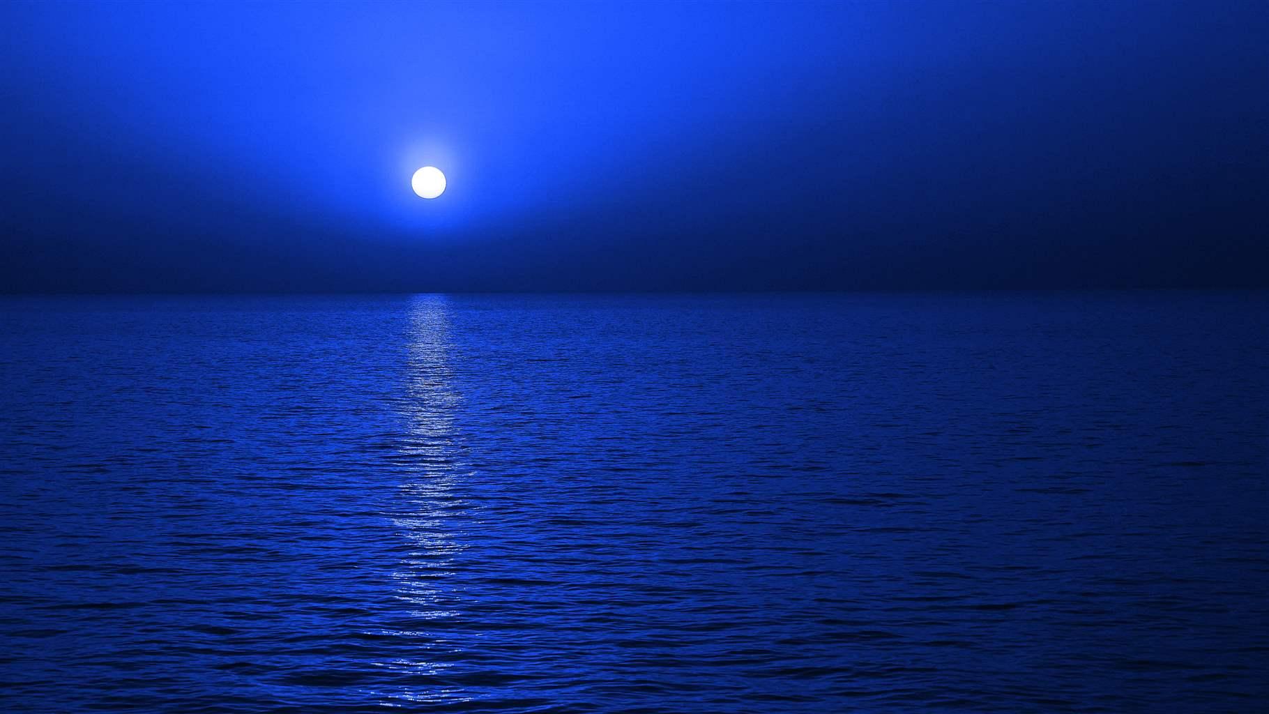 Sunset Blue Mediterranean
