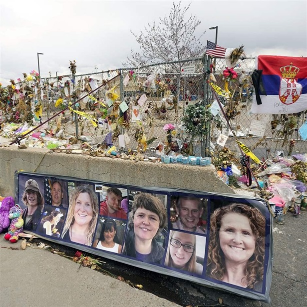 Shooting victims memorial