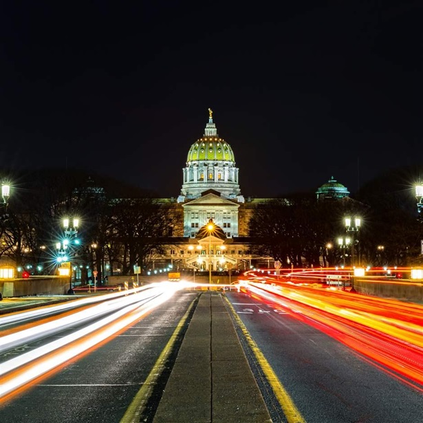 Pennsylvania State Capitol, the seat of government for the U.S. state of Pennsylvania, located in Harrisburg Pennsylvania State Capitol, the seat of government for the U.S. state of Pennsylvania, located in Harrisburg