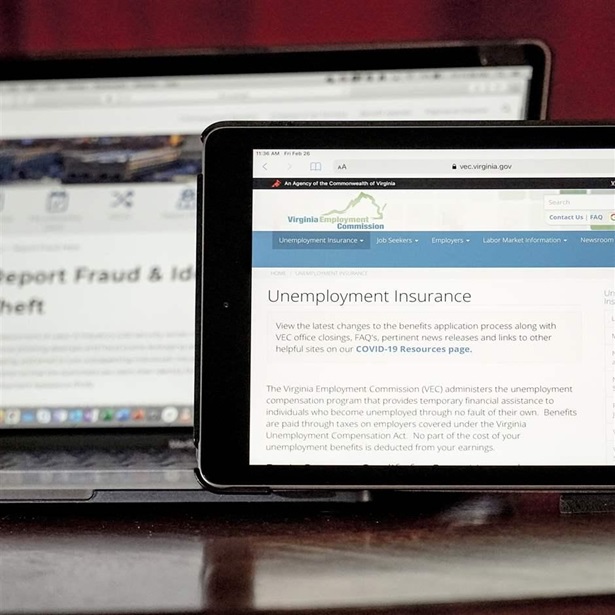 unemployment insurance web pages