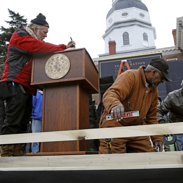 Maryland Gov. Larry Hogan's inauguration