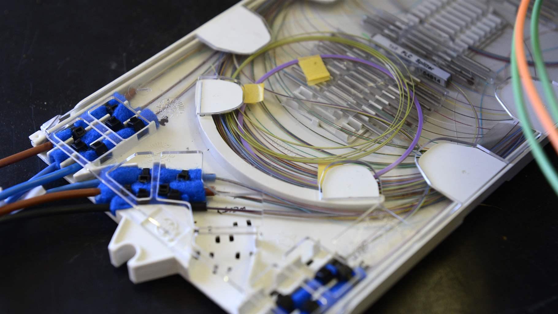 Fiber optic network hardware