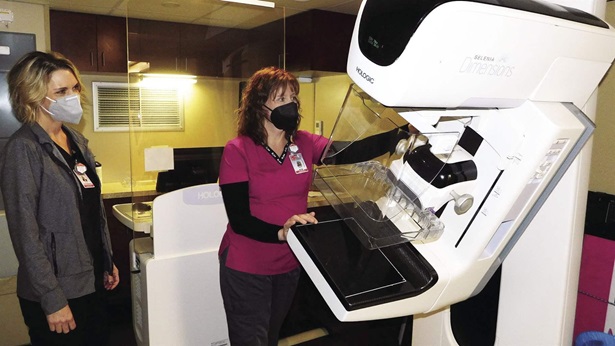 St. Bernards Mobile Mammogram Unit