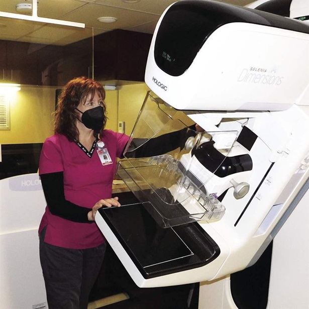St. Bernards Mobile Mammogram Unit