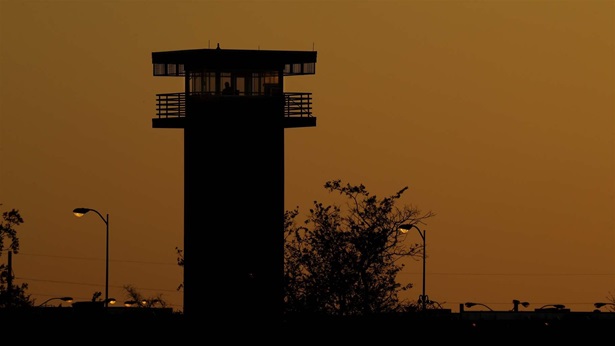 Prison guard tower Prison guard tower