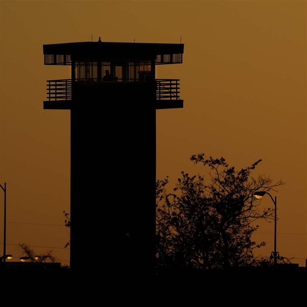 Prison guard tower Prison guard tower
