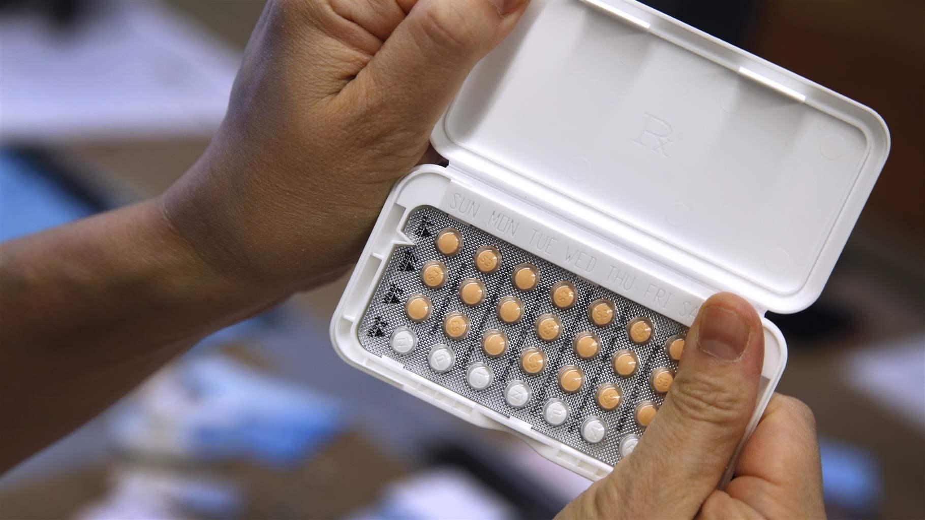 Dr. Sophia Yen, CEO and co-founder of Pandia Health, holds a one-month's prescription of birth control pills at the health startup's office in Palo Alto, Calif. on Wednesday, June 5, 2019. Pandia offers online health consultations with doctors as well as free delivery of birth control pills. Dr. Sophia Yen, CEO and co-founder of Pandia Health, holds a one-month's prescription of birth control pills at the health startup's office in Palo Alto, Calif. on Wednesday, June 5, 2019. Pandia offers online health consultations with doctors as well as free delivery of birth control pills.