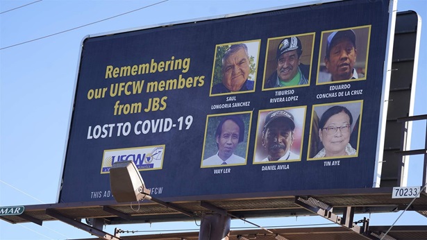 Covid billboard Covid billboard