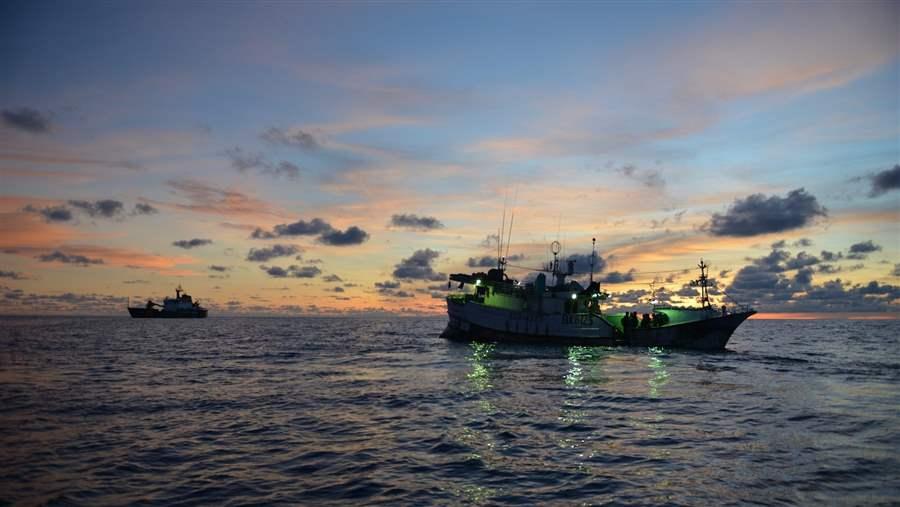 Tracking illegal fishing